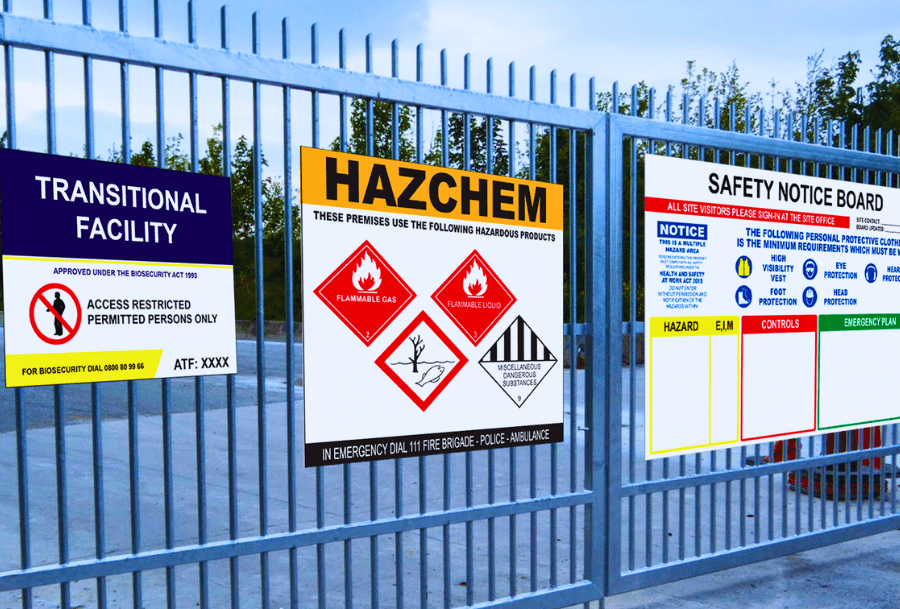 Construction Site Signboard