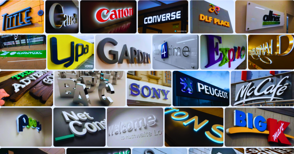 3D Signboard Dubai
