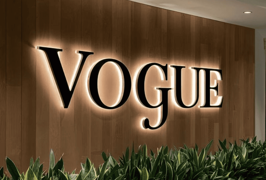 Back Light 3D Signage