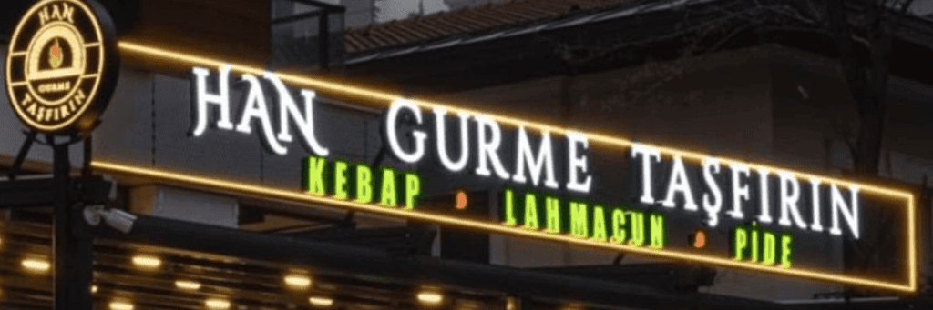 restaurants signboard