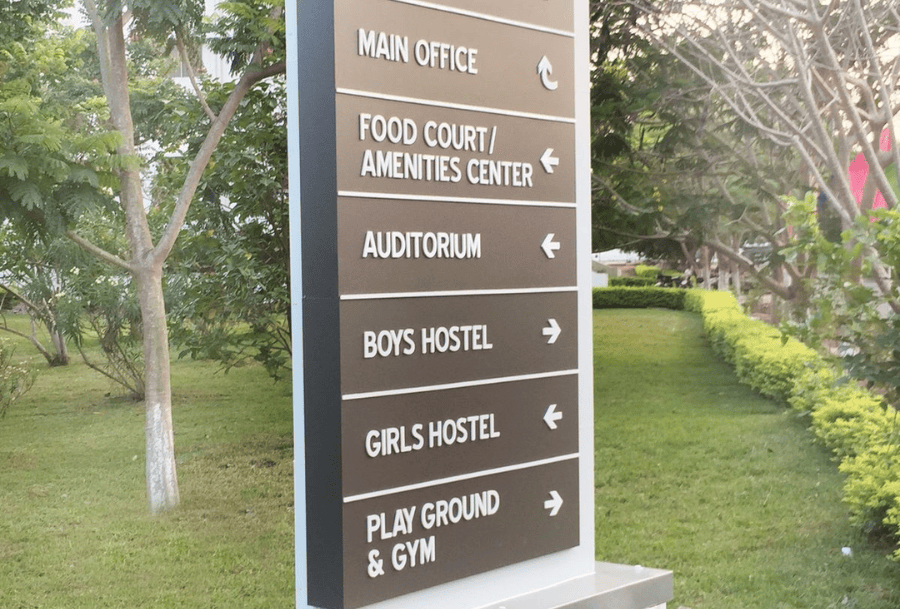 Business signs outdoor