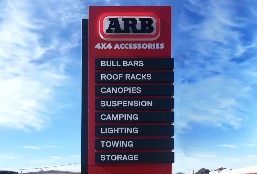 Business signs outdoor